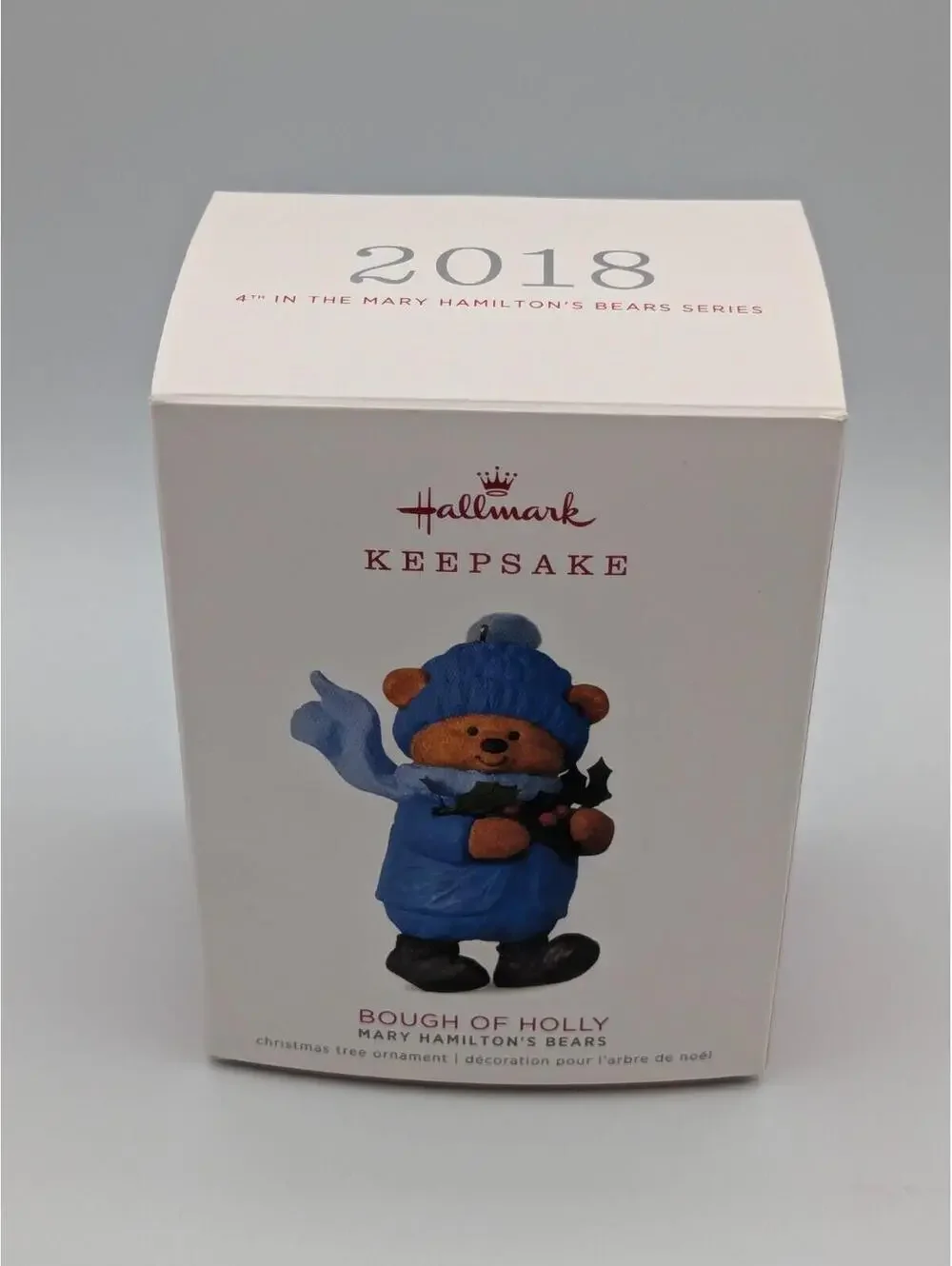 Hallmark Keepsake Bough of Holly 2018, 4th in the Mary Hamilton's Bears Series